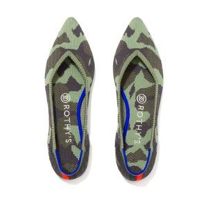 Rothy's Camo Point Flat 9.5